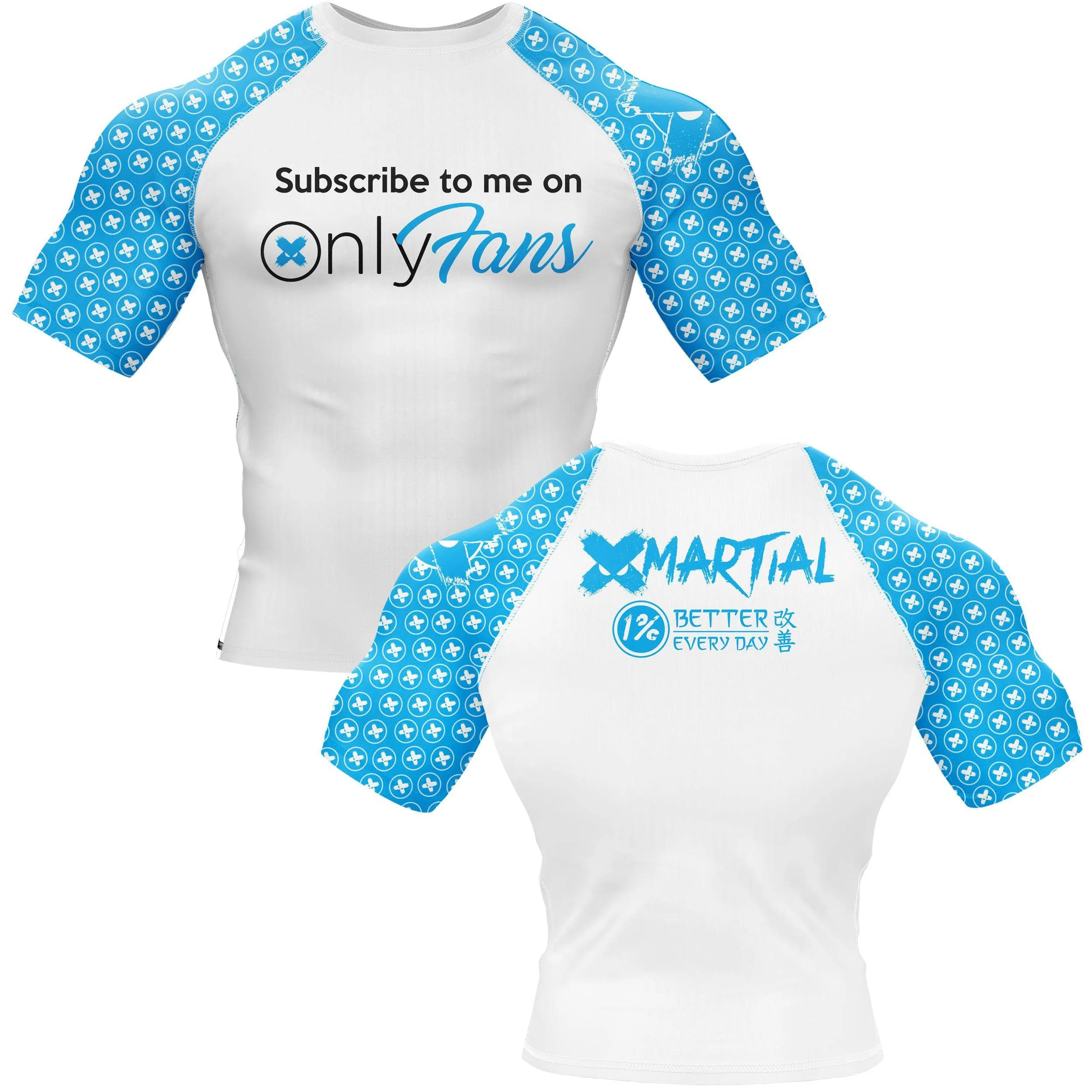 Only Fans Shortsleeve BJJ Rash Guard