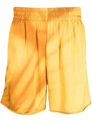 Palms Elasticated-Waistband Shorts