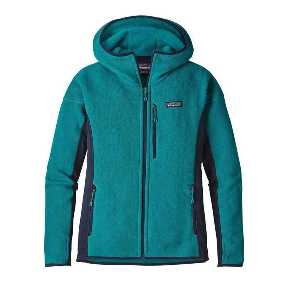 Patagonia Women's Elwha Blue Performance Better Sweater Hoody