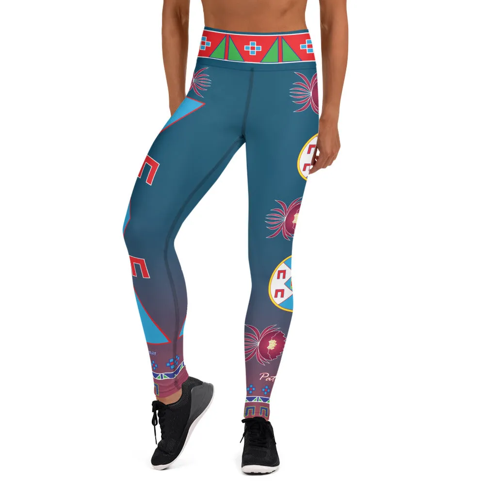 Patience Sunrise Yoga Leggings