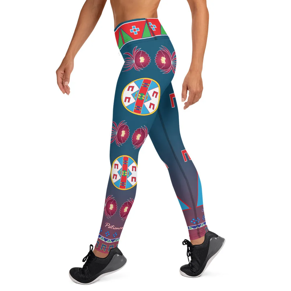Patience Sunrise Yoga Leggings
