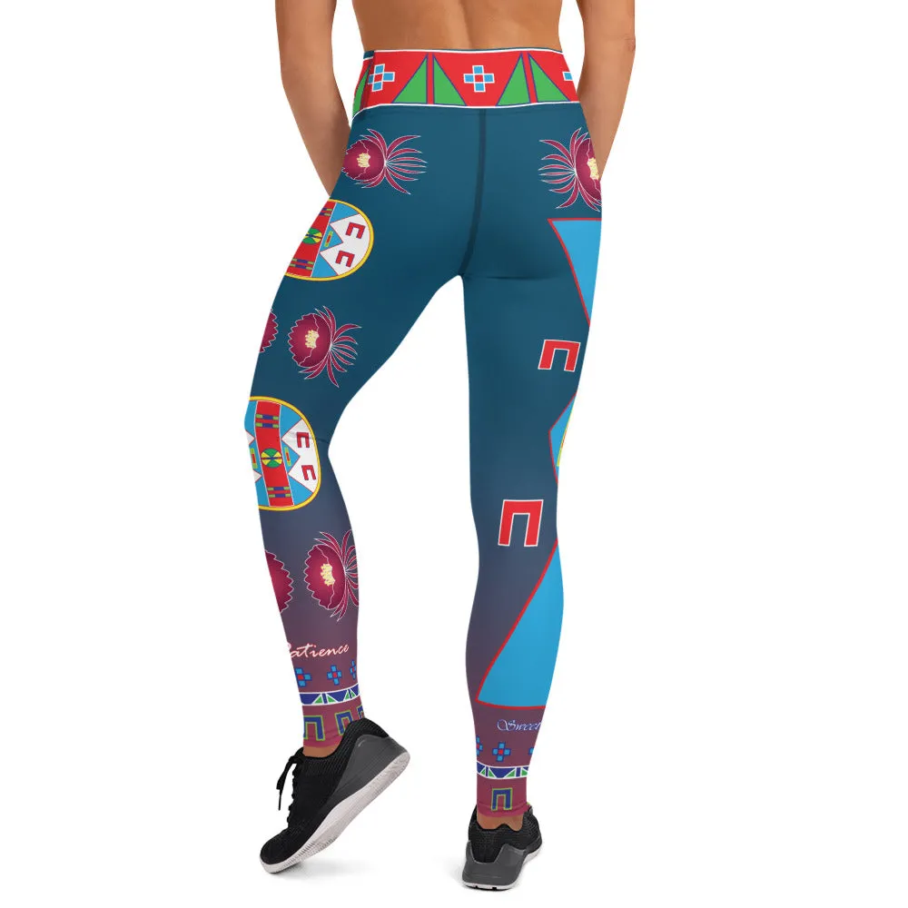Patience Sunrise Yoga Leggings