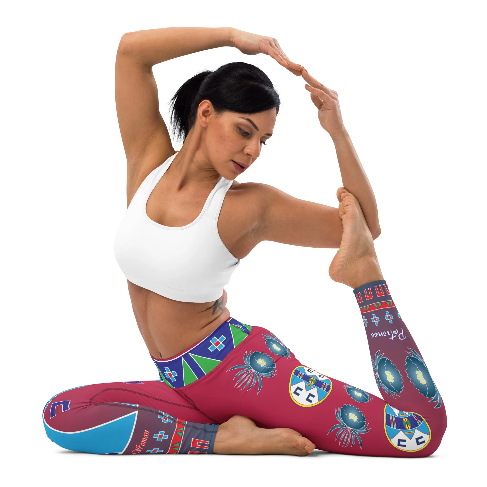 Patience Sunset Yoga Leggings