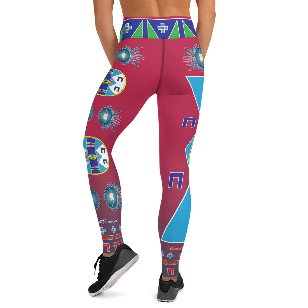 Patience Sunset Yoga Leggings