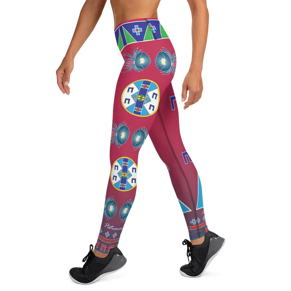 Patience Sunset Yoga Leggings