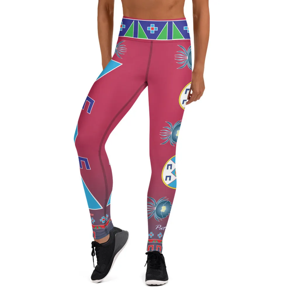 Patience Sunset Yoga Leggings