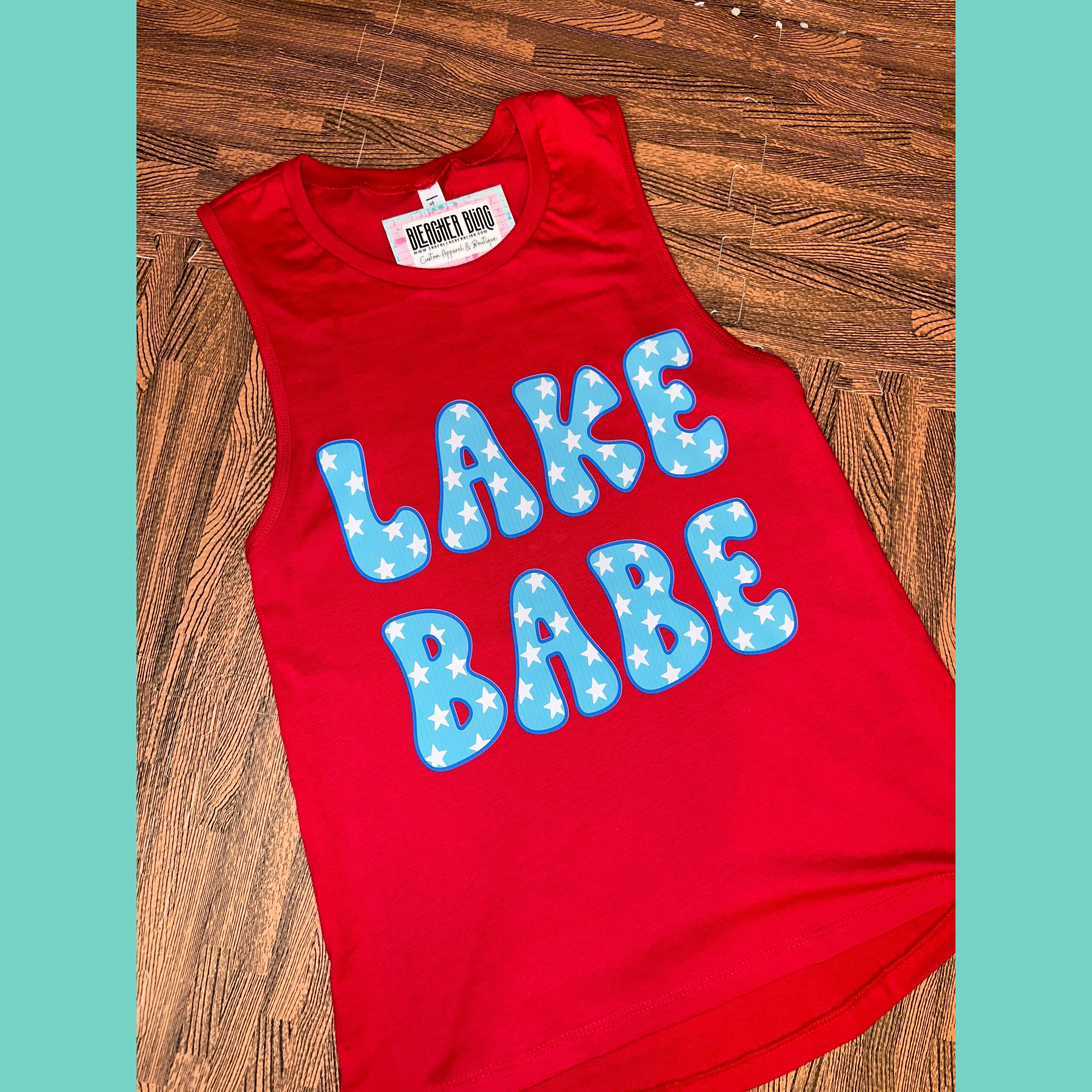 Patriotic Lake Babe