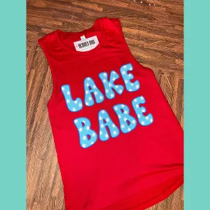 Patriotic Lake Babe