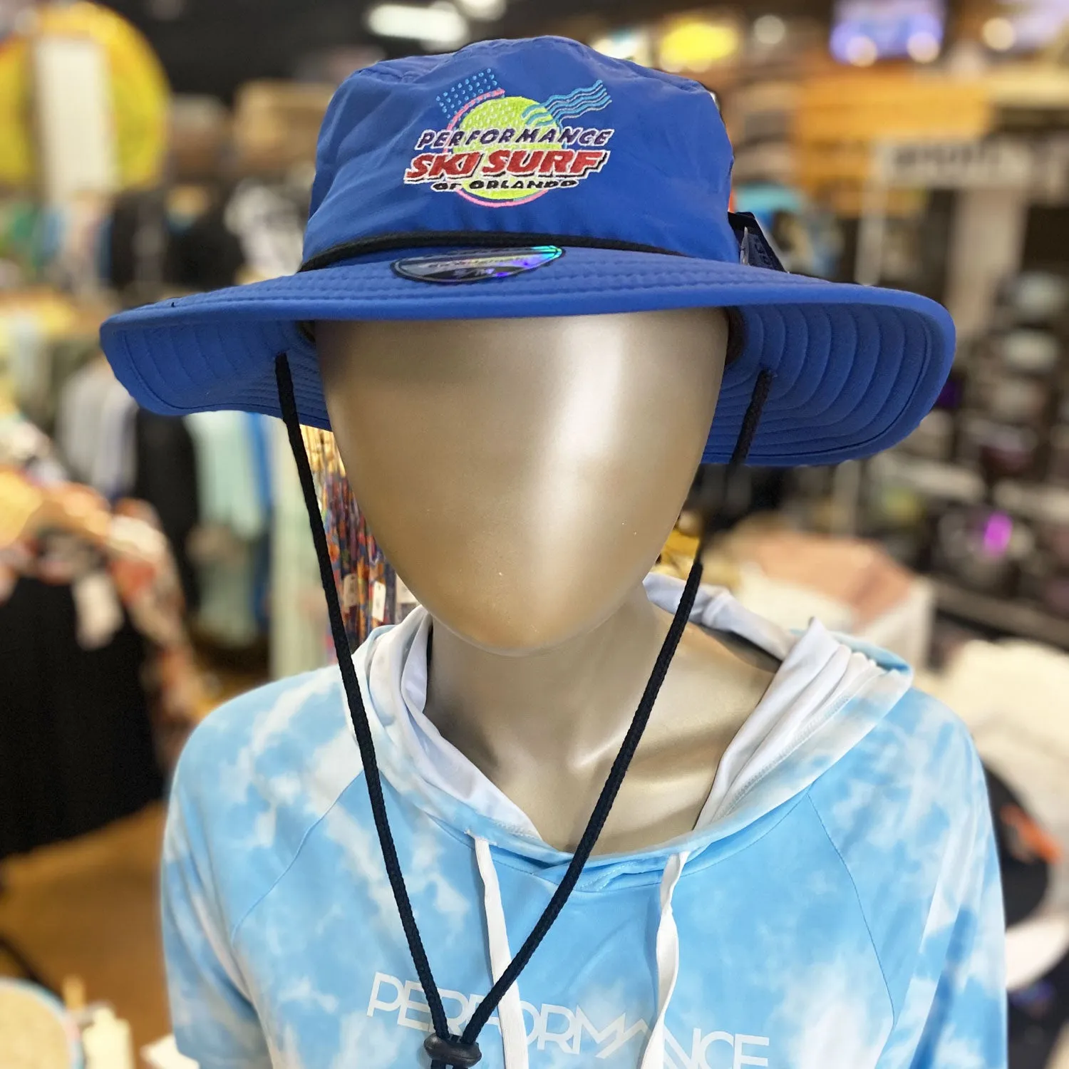 Performance OG Logo Bush Hat Royal