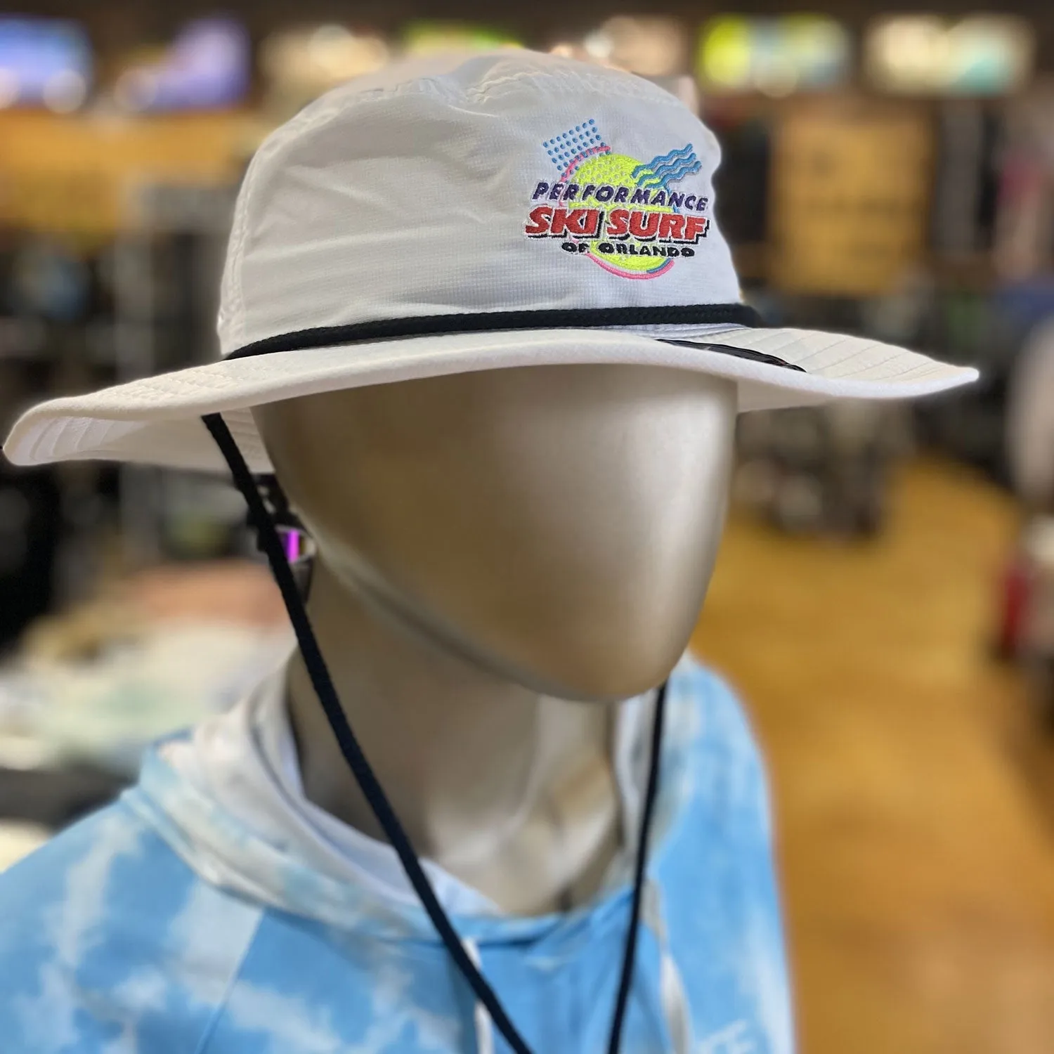 Performance OG Logo Bush Hat White