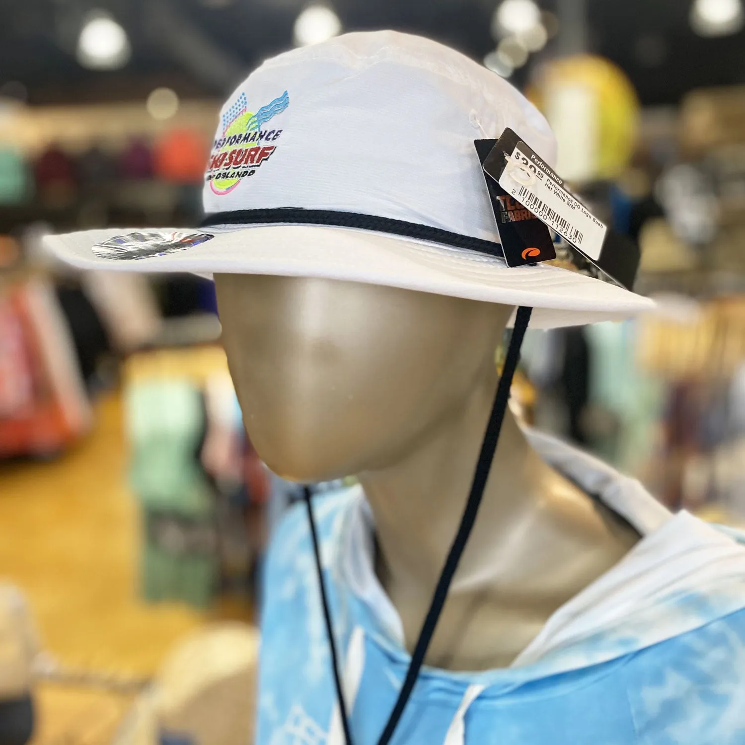Performance OG Logo Bush Hat White