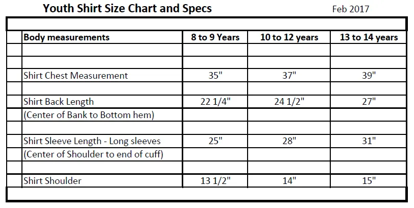 PF Youth Short Sleeve Shirt