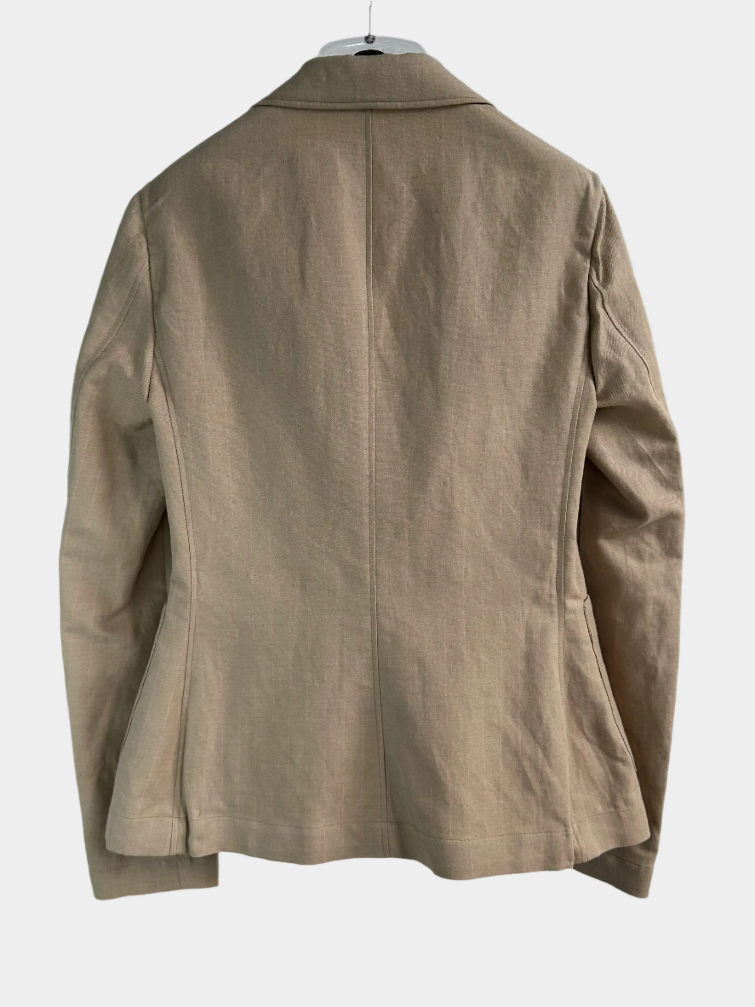 Pin-striped Blazer With Pockets
