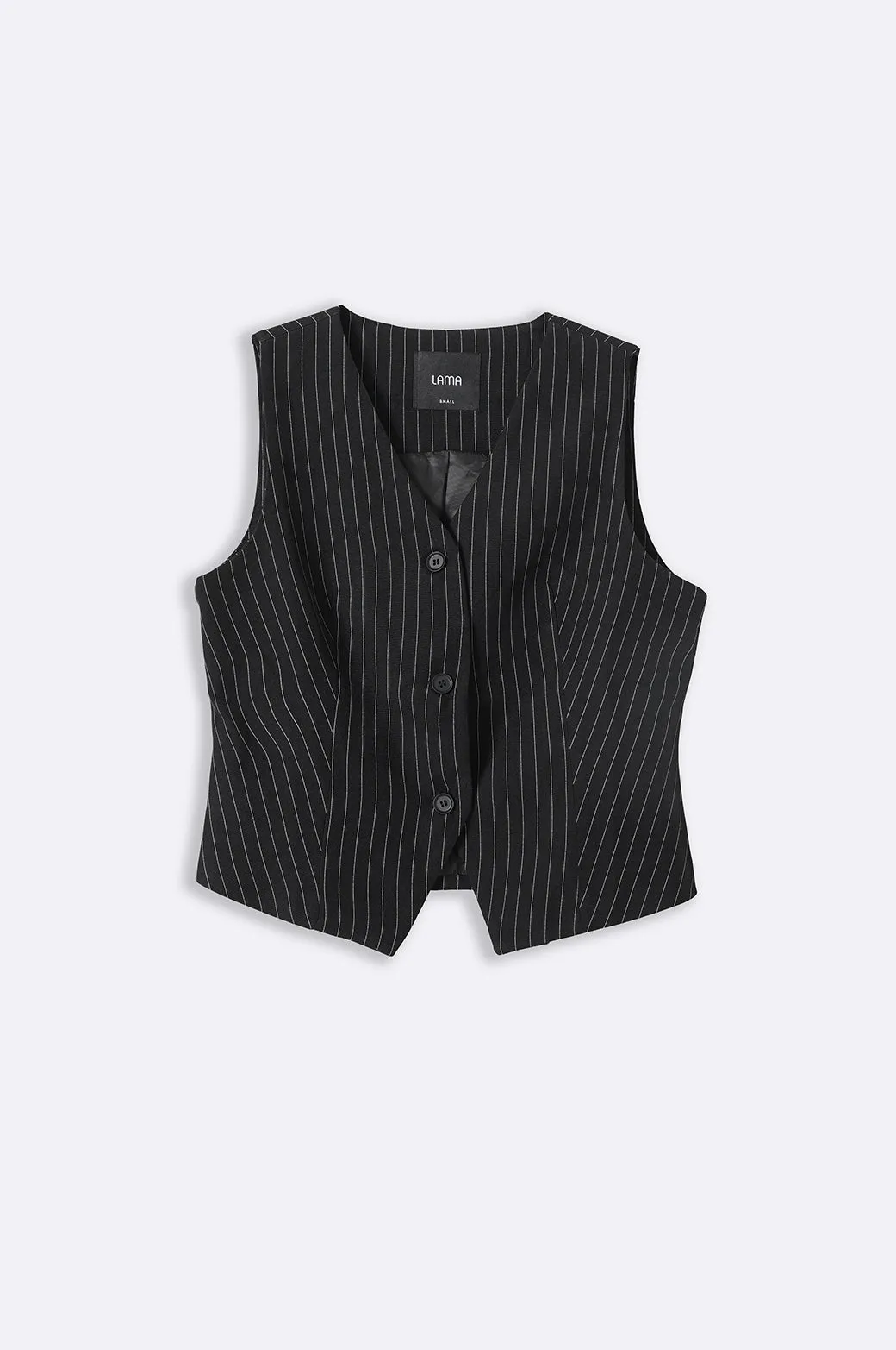 PIN STRIPED VEST