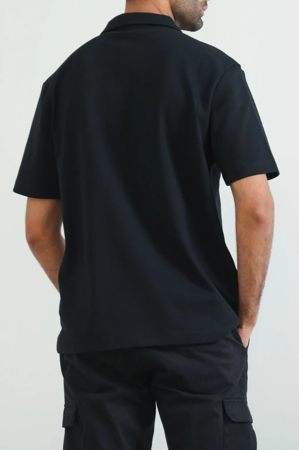 POLO SHIRT WITH ZIP