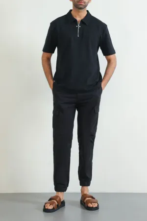 POLO SHIRT WITH ZIP