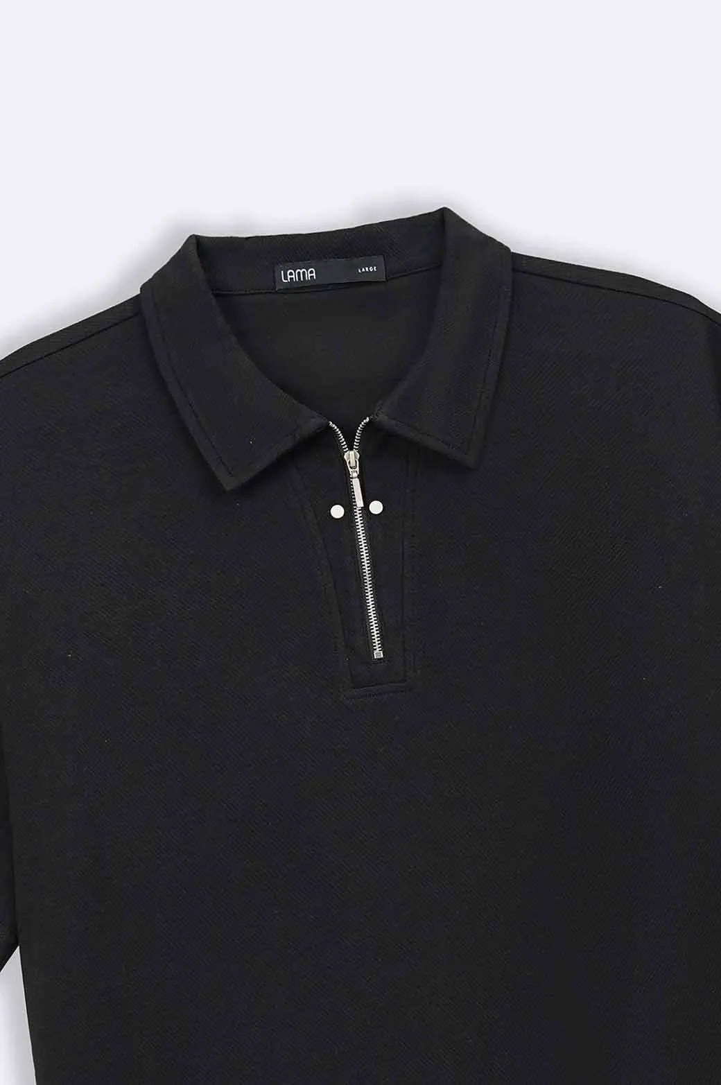 POLO SHIRT WITH ZIP