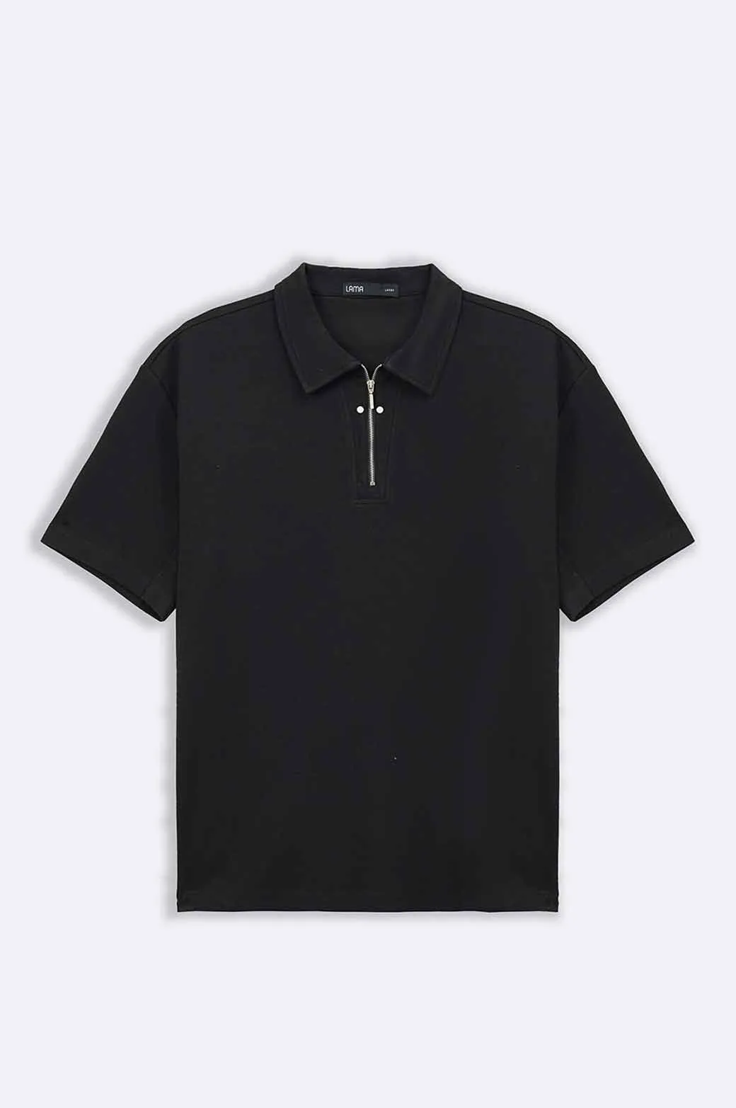 POLO SHIRT WITH ZIP