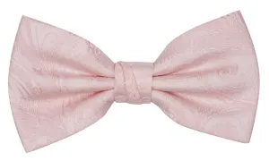 Premium Tapestry Bow Tie Floral Paisley - Pink