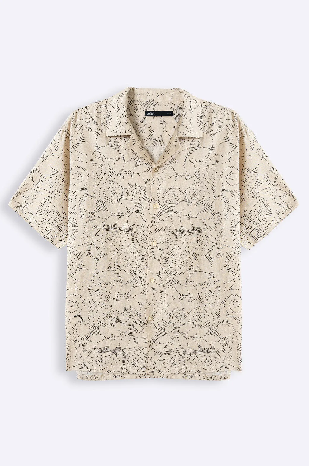 PRINTED LINEN SAFARI