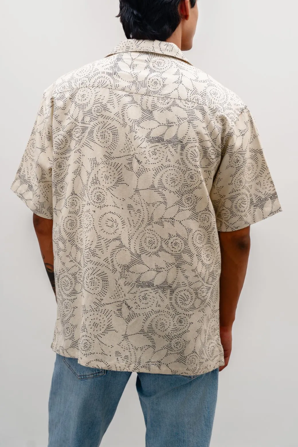 PRINTED LINEN SAFARI