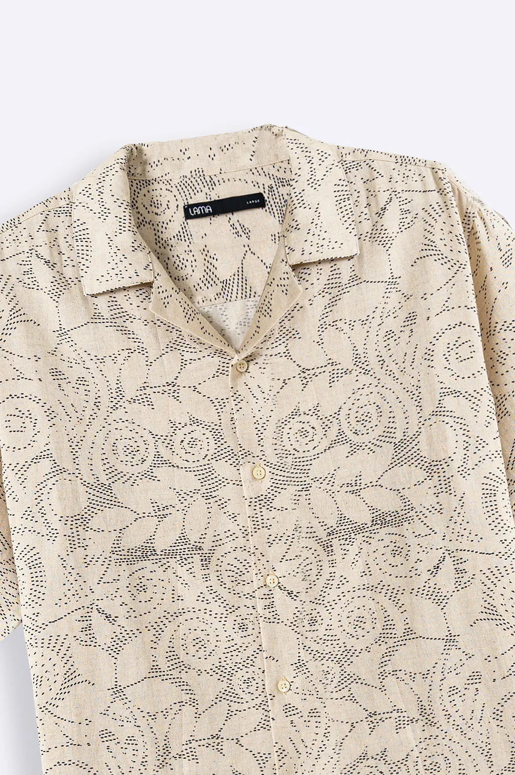 PRINTED LINEN SAFARI