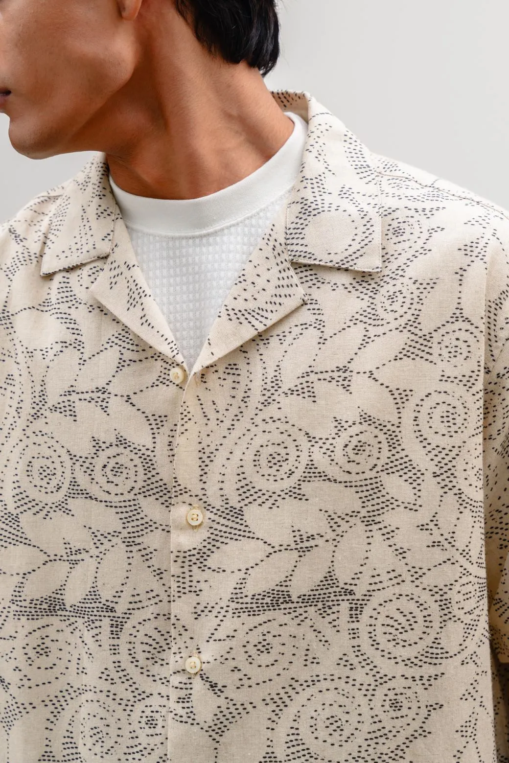 PRINTED LINEN SAFARI