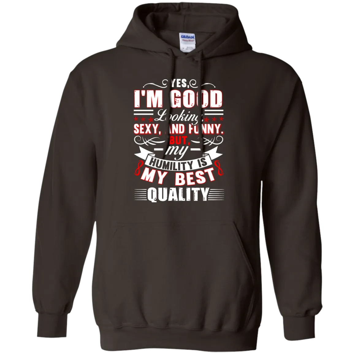 "Humility"  Gildan Pullover Hoodie 8 oz.