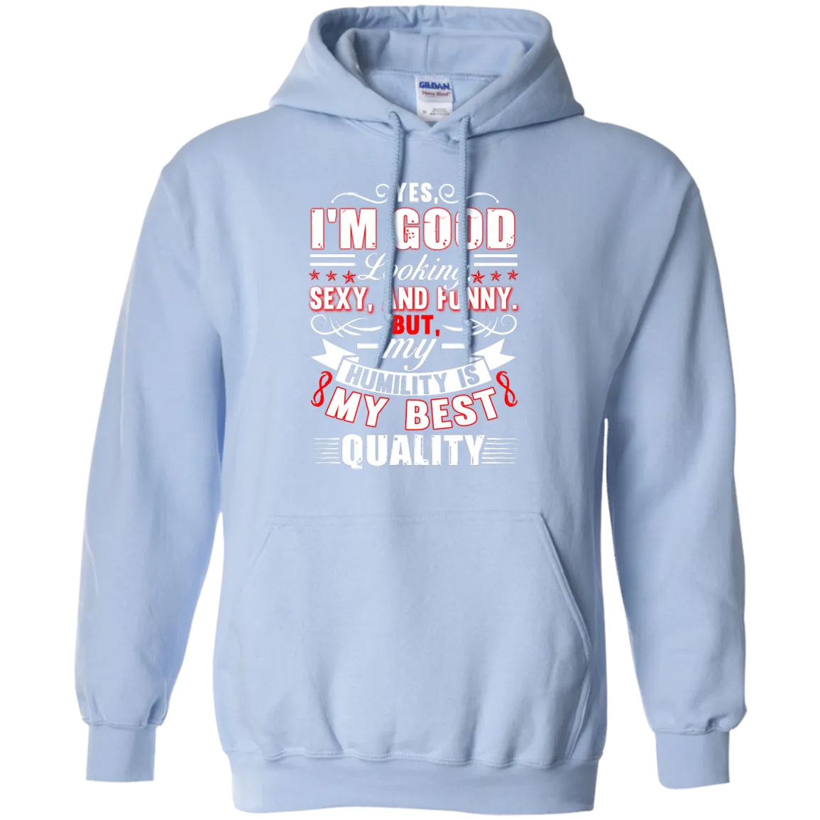 "Humility"  Gildan Pullover Hoodie 8 oz.