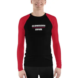 Red SS Premium Standard ~ Men's BJJ Rash Guard