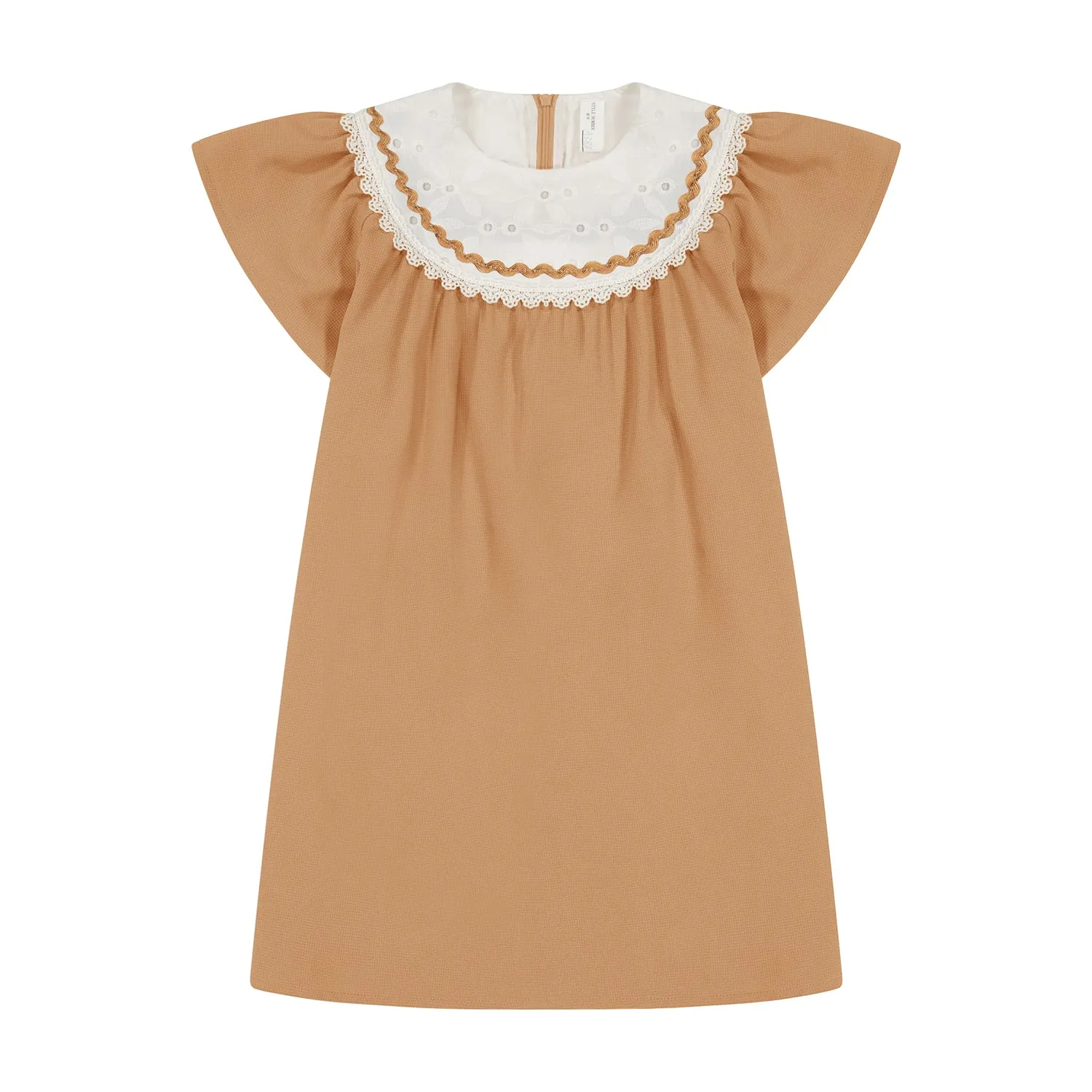 RIC RAC TRIM BIB DRESS