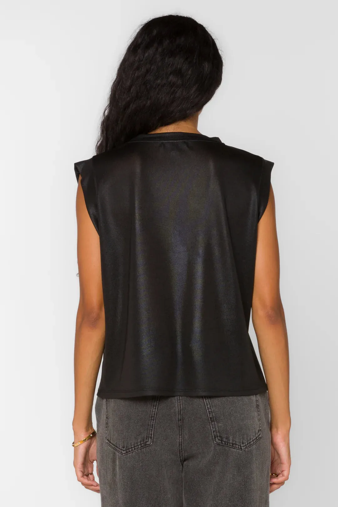 ROSSIN METALLIC TOP