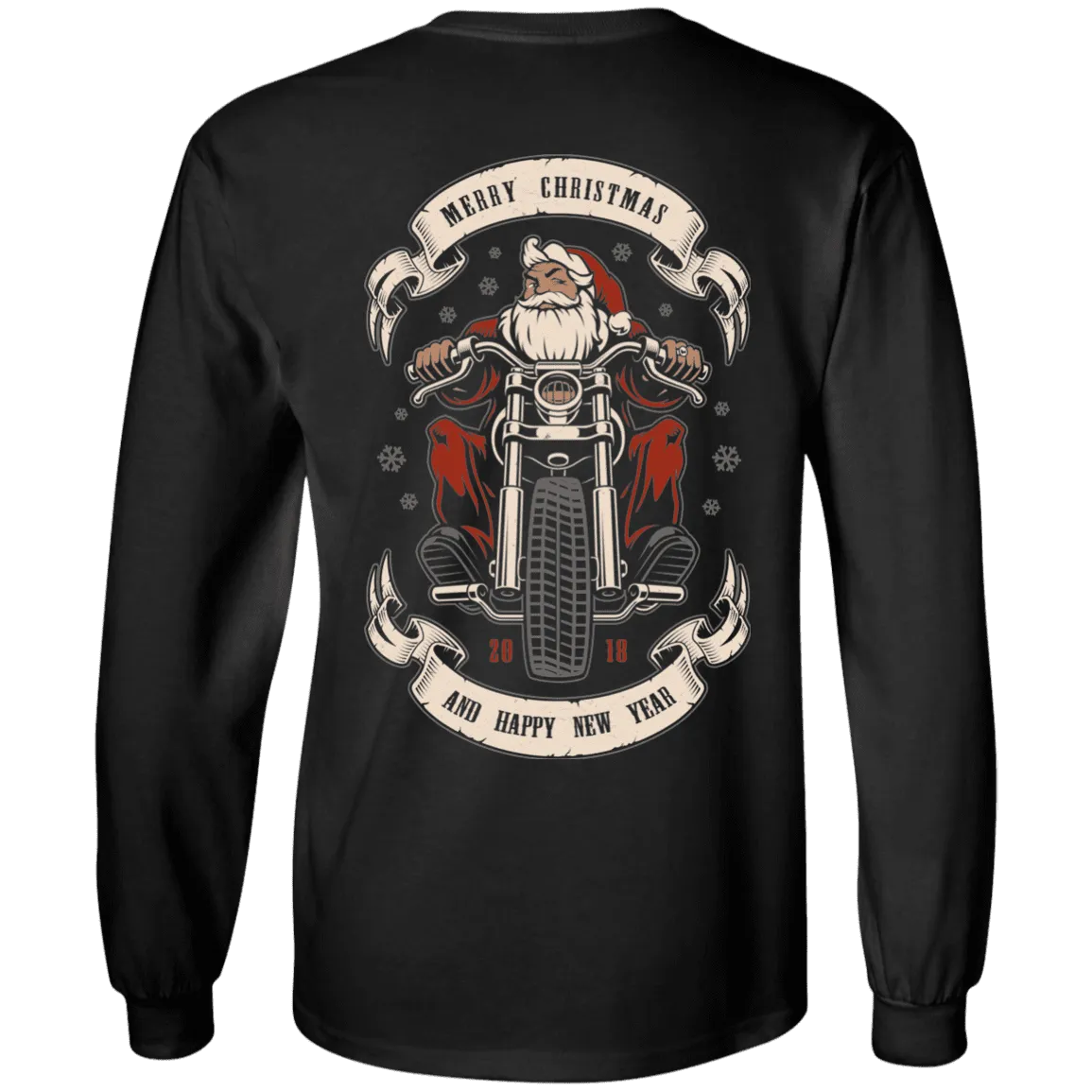 Santa Biker T Shirt 2018 & Hoodies