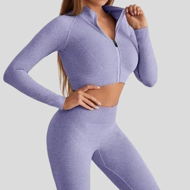 Sculpture women's yoga set