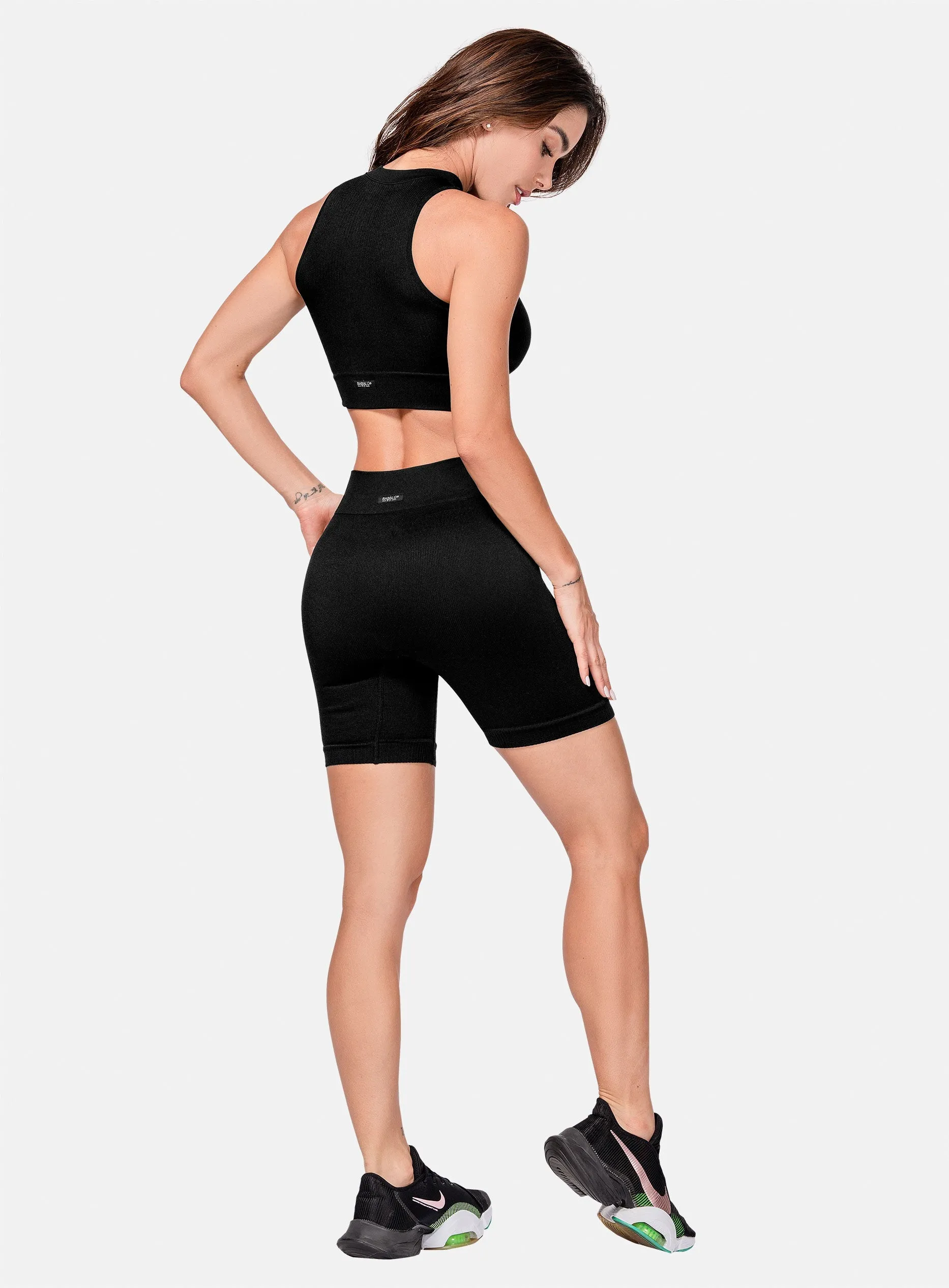 SEAMLESS BIKER SHORTS ONE SIZE REF:104683