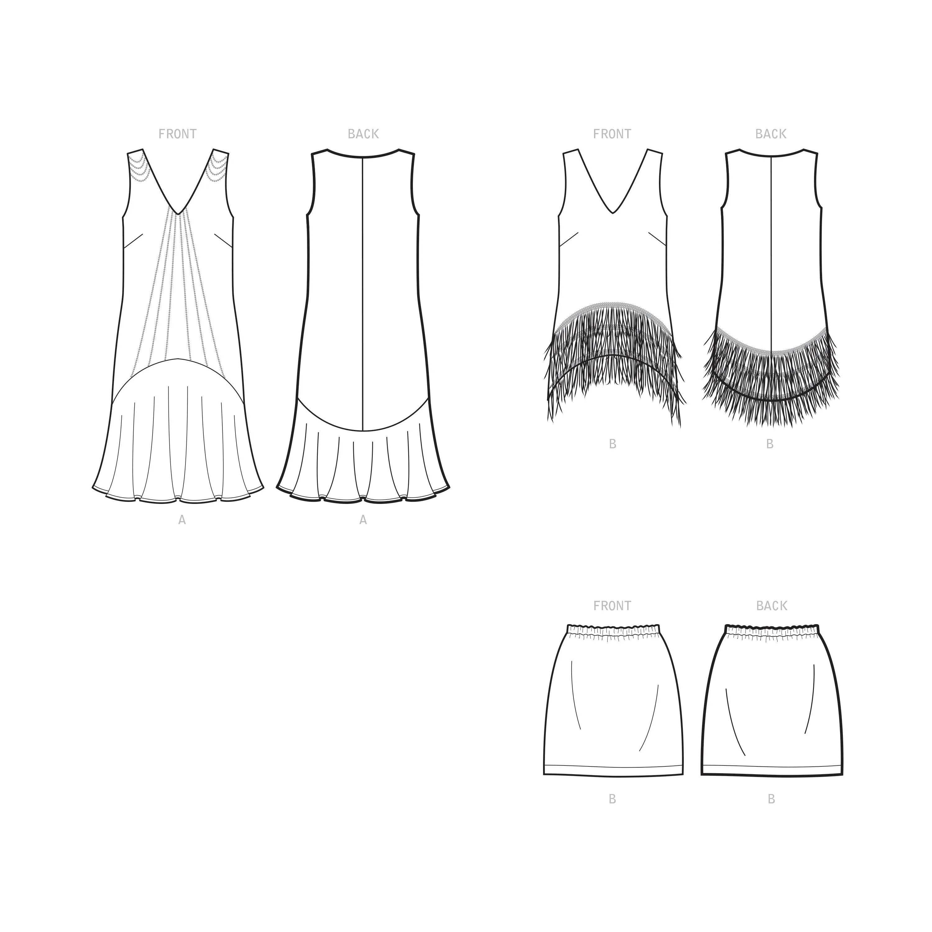 Simplicity Sewing Pattern S9088 Flapper Costumes