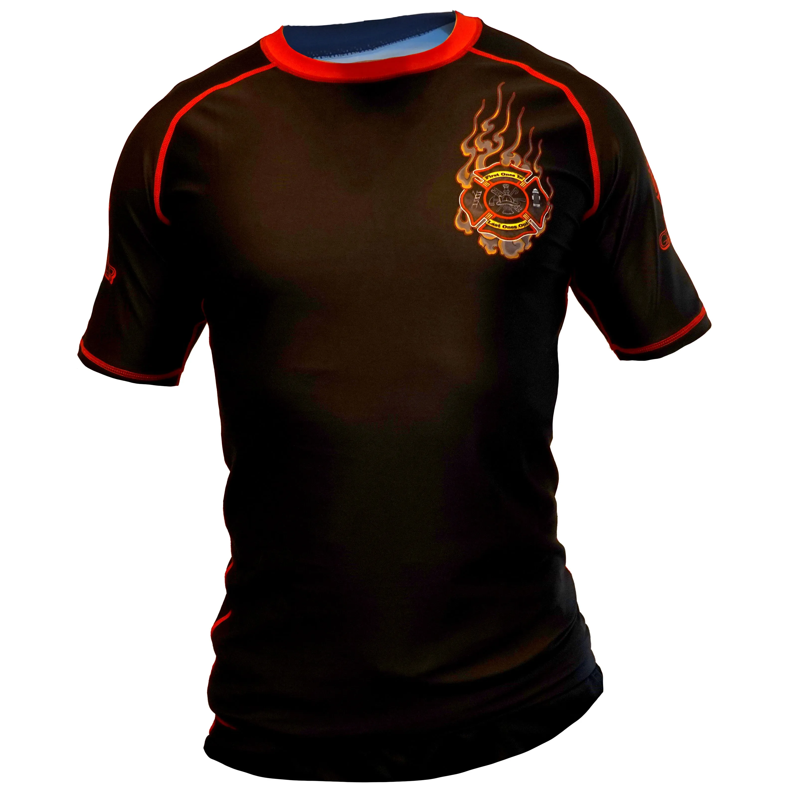 Smoke Eater Firefighter Rash Guard