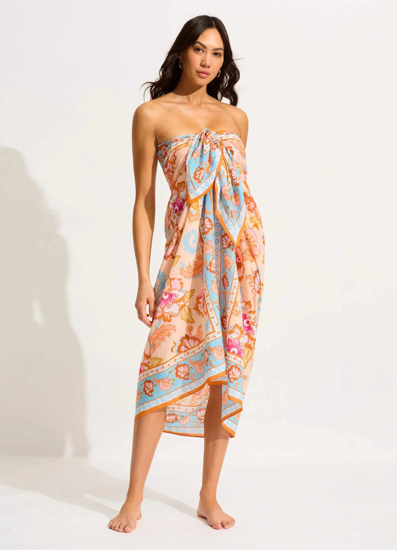 Spring Festival Sarong - Nectar
