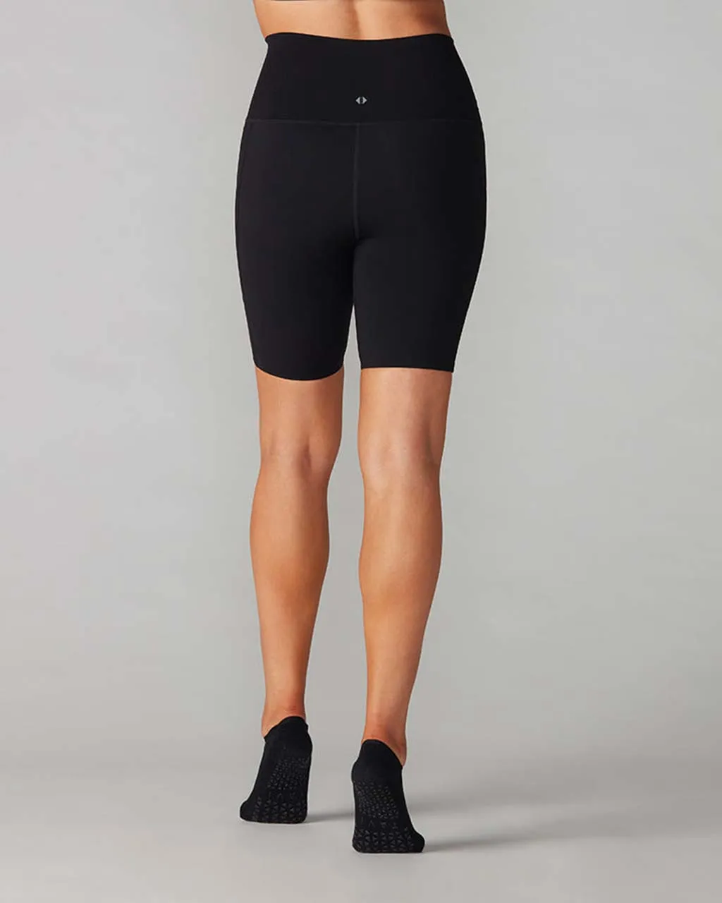 Stash & Dash Biker Shorts - Ebony
