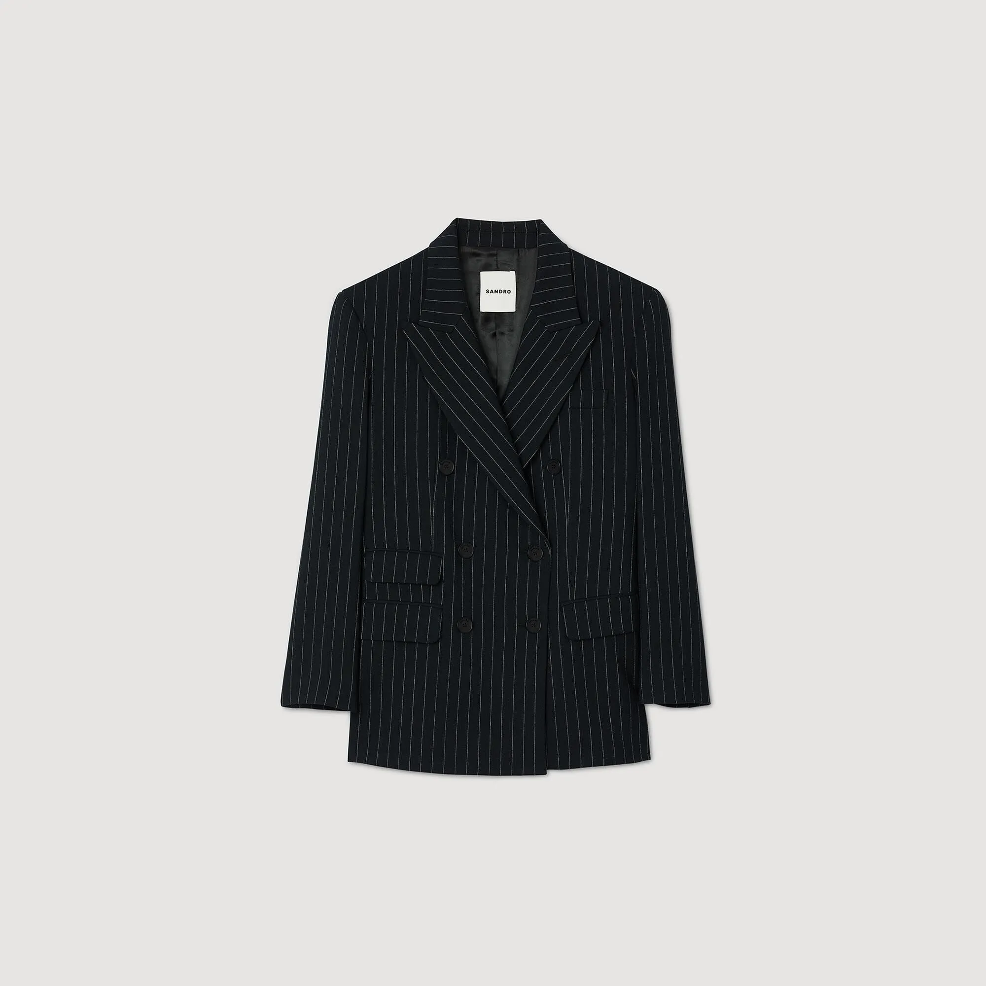 Striped Suit Jacket