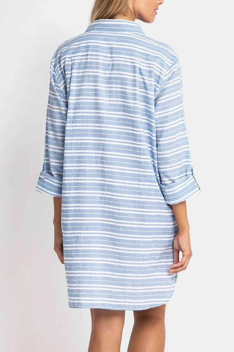 Sunseeker SS91696 Nara Painters Shirt - Blue
