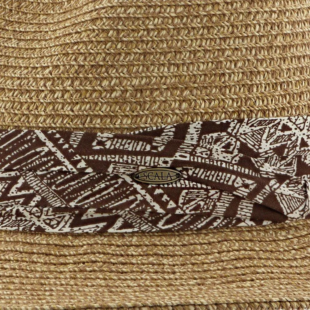 Surfzone - Scala Tan Toyo Straw Blend Fedora Hat