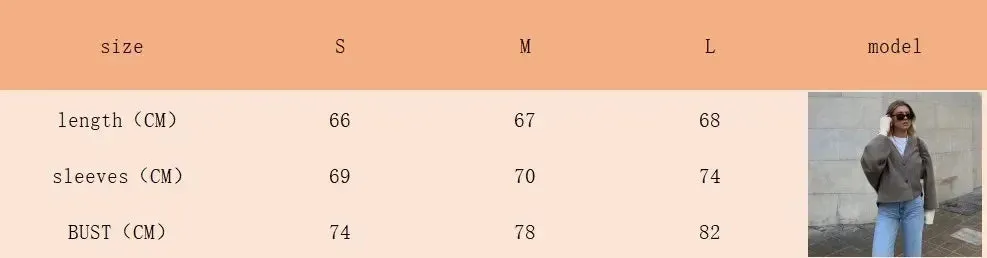 TAVIMART  -  Vintage Solid Single Breasted Short Coats Women Casual Long Sleeves V Neck Crop Jackets Autumn Chic Lady Commuter Outerwear