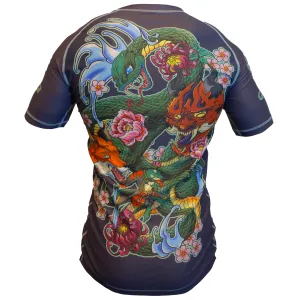 The Frog and the Snake Japanese BJJ Rash Guard