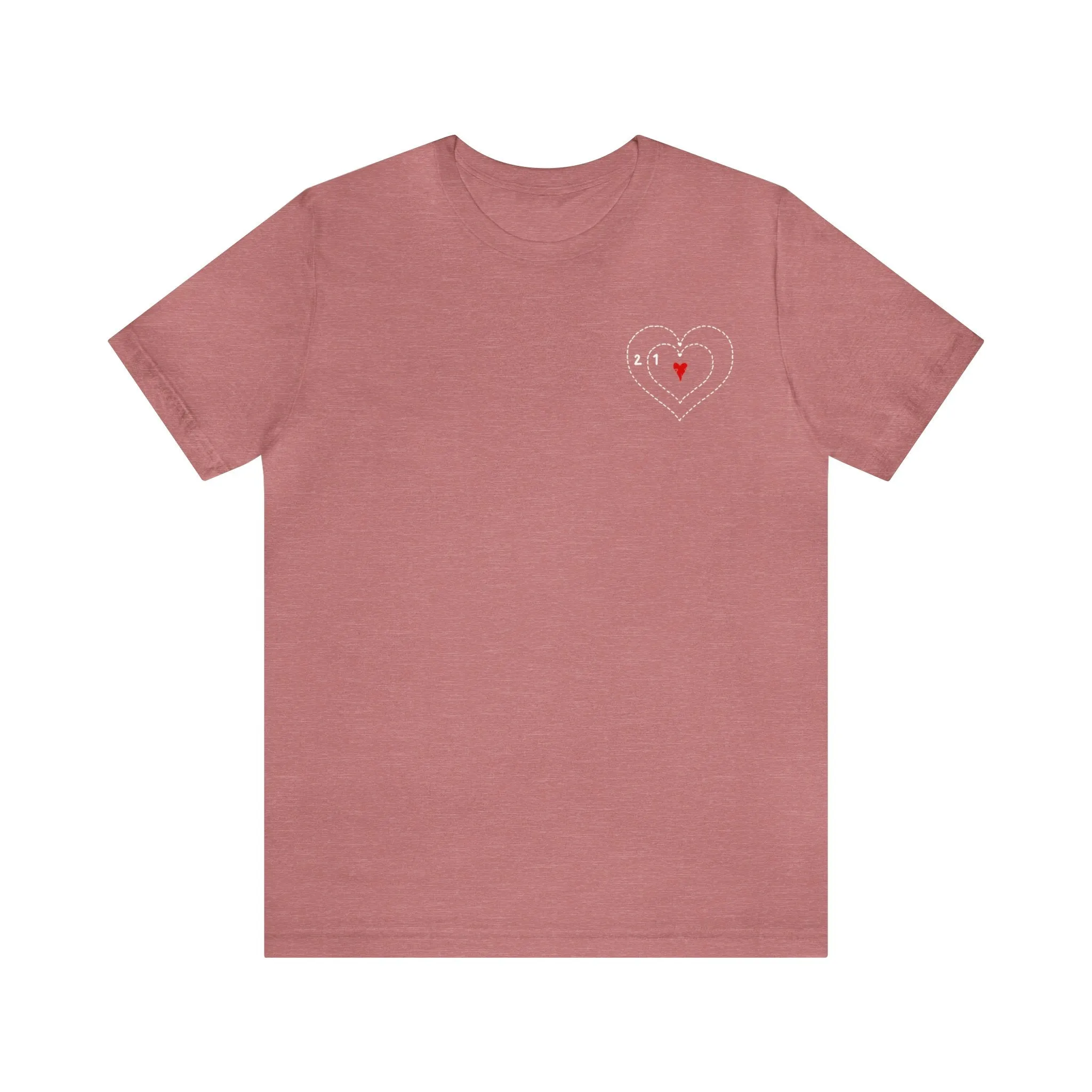 The Grinch Heart Growing Corner Detail Unisex Jersey Short Sleeve Tee