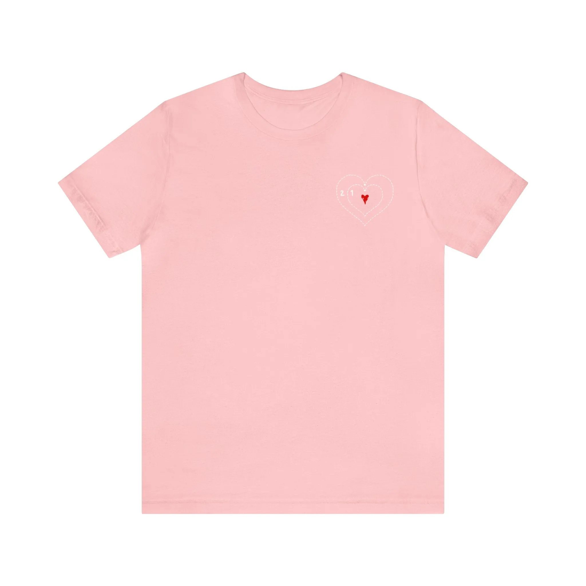 The Grinch Heart Growing Corner Detail Unisex Jersey Short Sleeve Tee