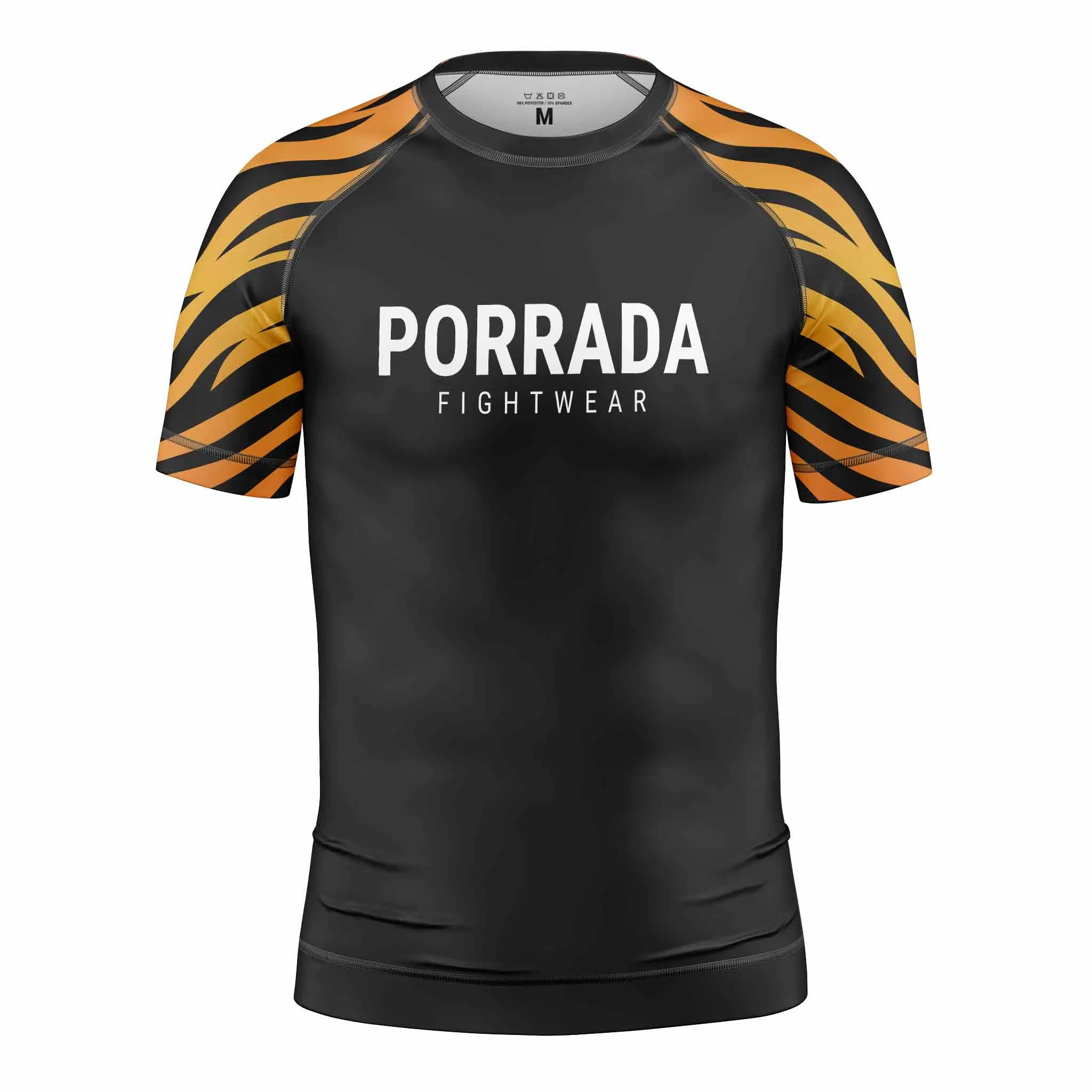 TIGER KIDS SHORT SLEEVE RASH GUARD