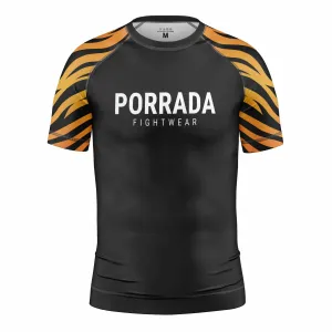 TIGER KIDS SHORT SLEEVE RASH GUARD
