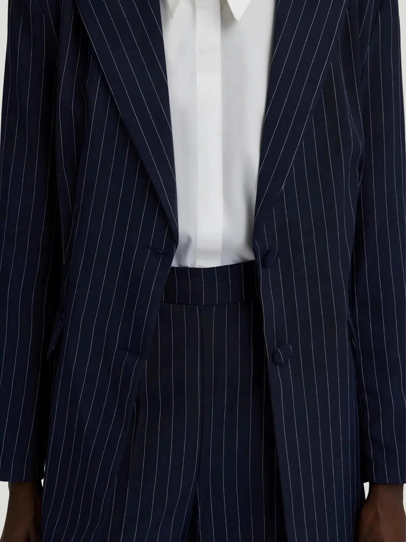 TOUCHÉ Striped Suiting Set