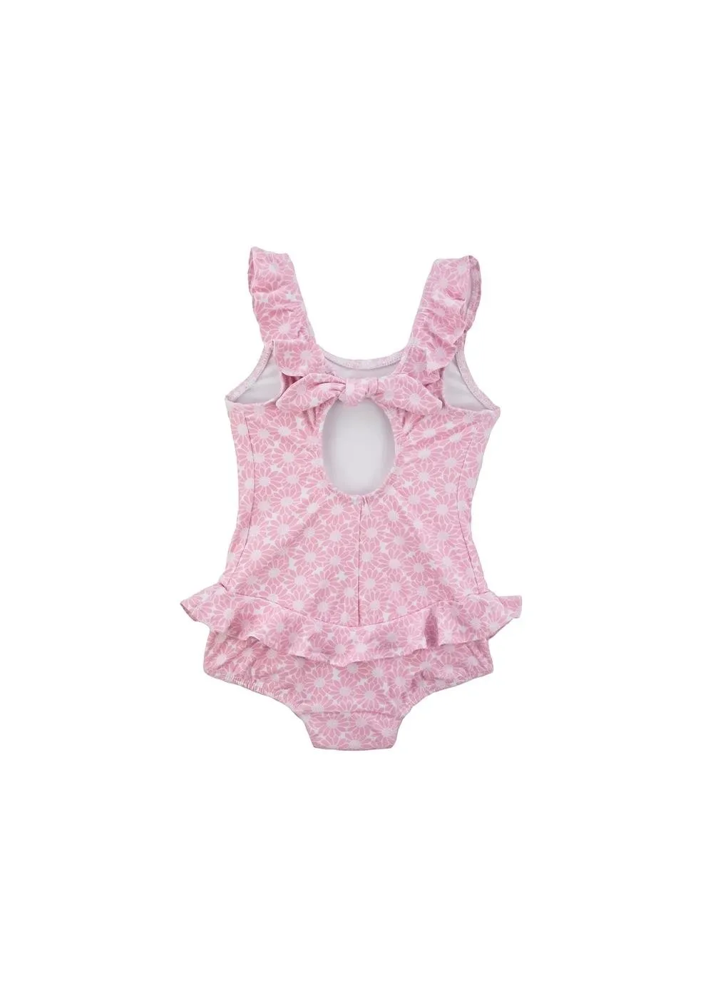 Tropical Tides Floral Print Swimsuit